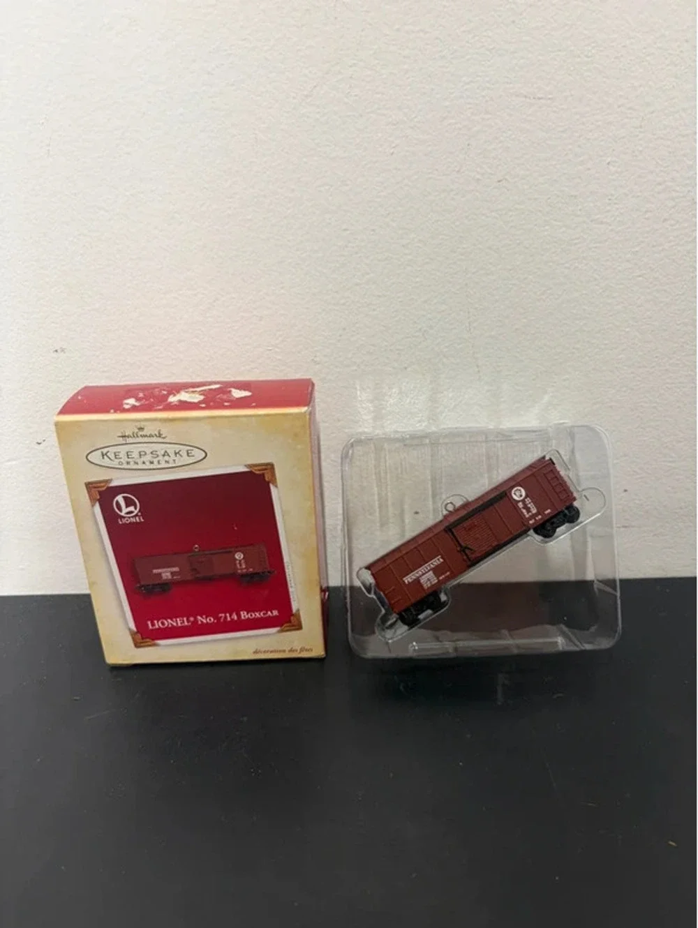 Lionel No.714 Boxcar  Hallmark Keepsake Ornament